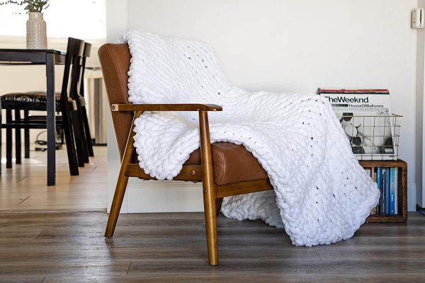 Handmade Chunky Knit Blanket