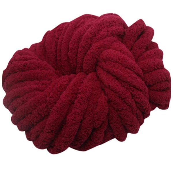 250g Chenille Thick Chunky Yarn For Knitting Merino Wool Yarn 2cm Thick Yarns For Hand knitting Blanket Crochet Nest