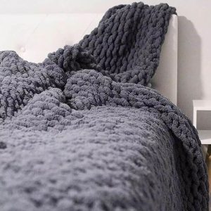 Handmade Chunky Knit Blanket